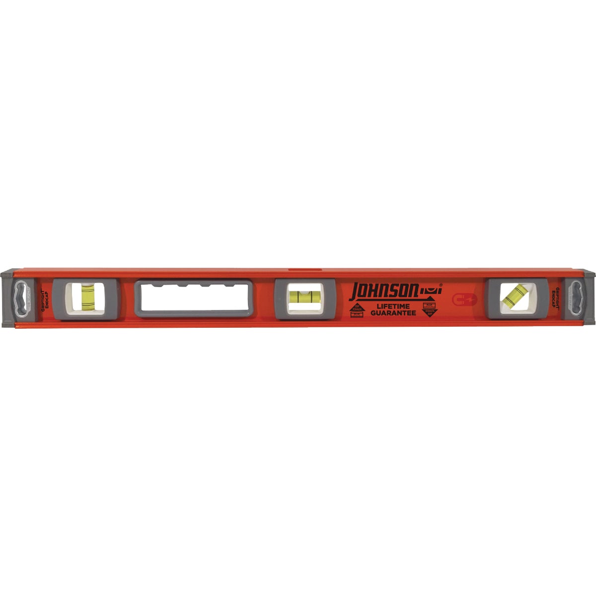 Johnson Level 24 In. Magnetic Heavy-Duty Aluminum I-Beam Level