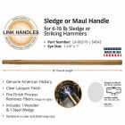 Link 32 In. Sledge or Maul Handle Image 1