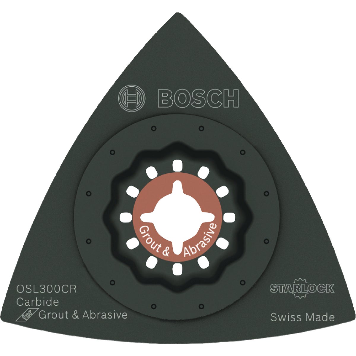 Bosch Starlock 3 In. Carbide Grit Delta Rasp Image 1