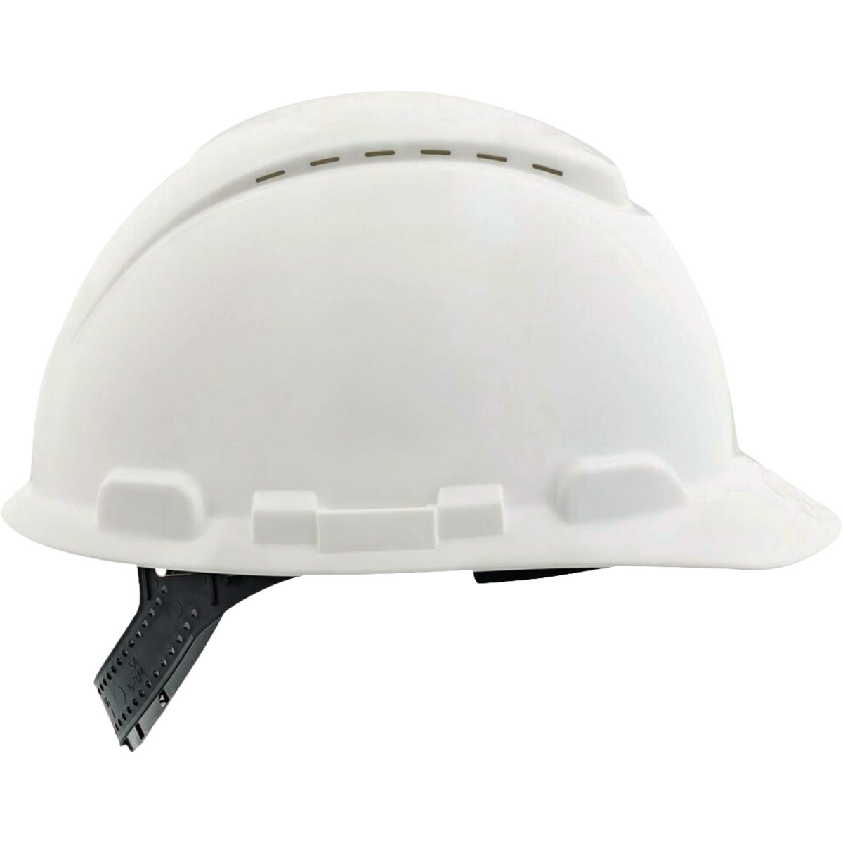 3M White Vented Hard Hat with Pin Lock Image 1