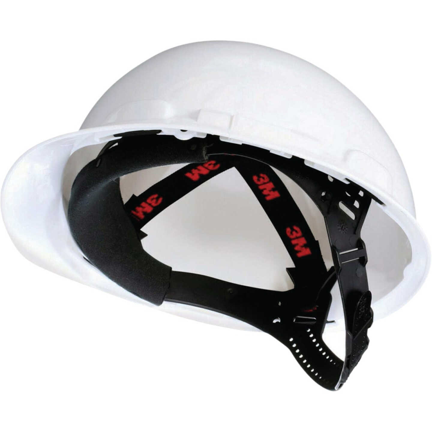 3M White Vented Hard Hat with Pin Lock Image 3