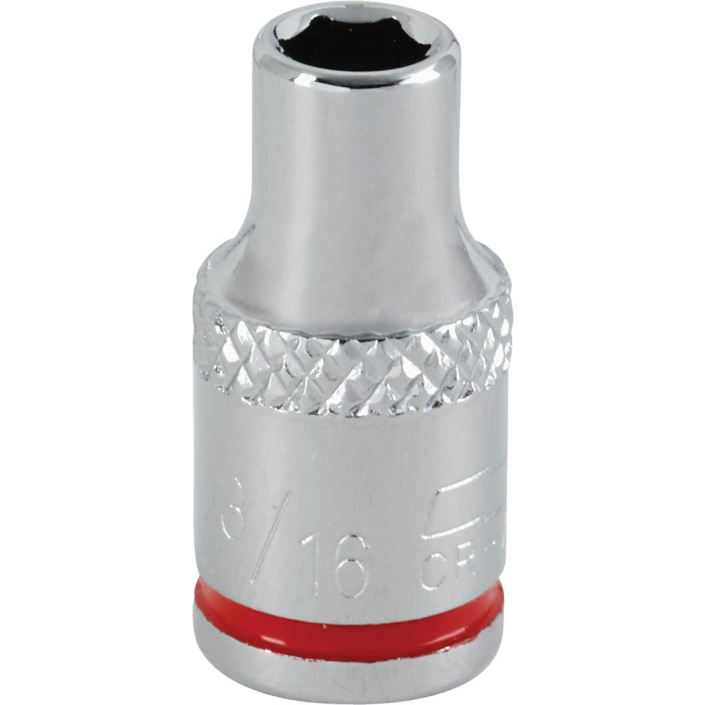 Channellock 1/4 In. Drive 3/16 In. 6-Point Shallow Standard Socket Image 1