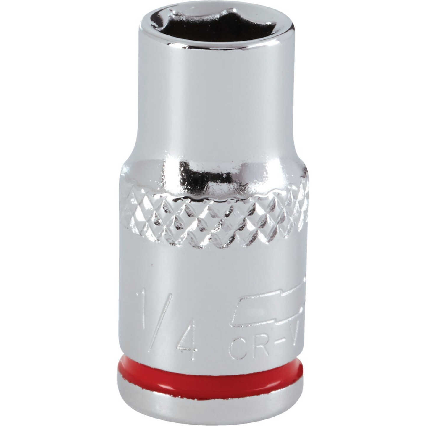Channellock 1/4 In. Drive 1/4 In. 6-Point Shallow Standard Socket Image 1