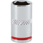 Channellock 1/4 In. Drive 3/8 In. 6-Point Shallow Standard Socket Image 1