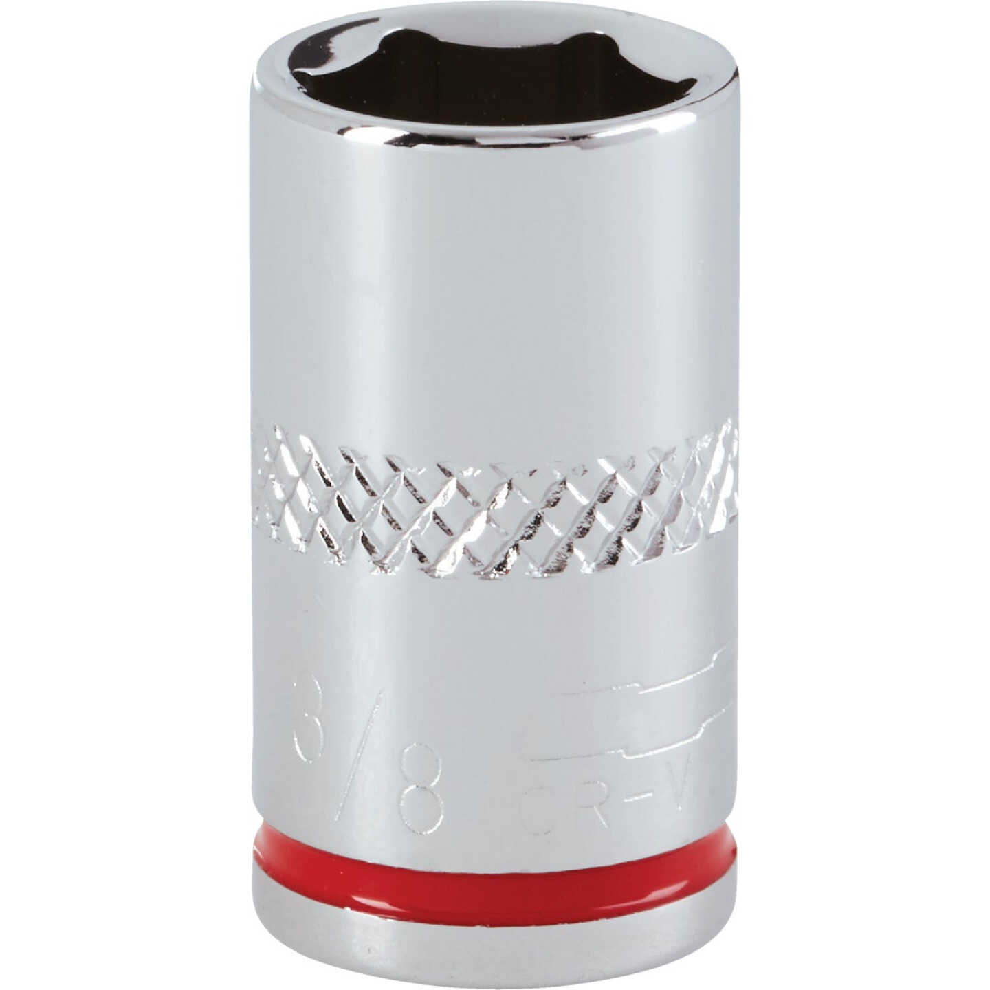 Channellock 1/4 In. Drive 3/8 In. 6-Point Shallow Standard Socket Image 1
