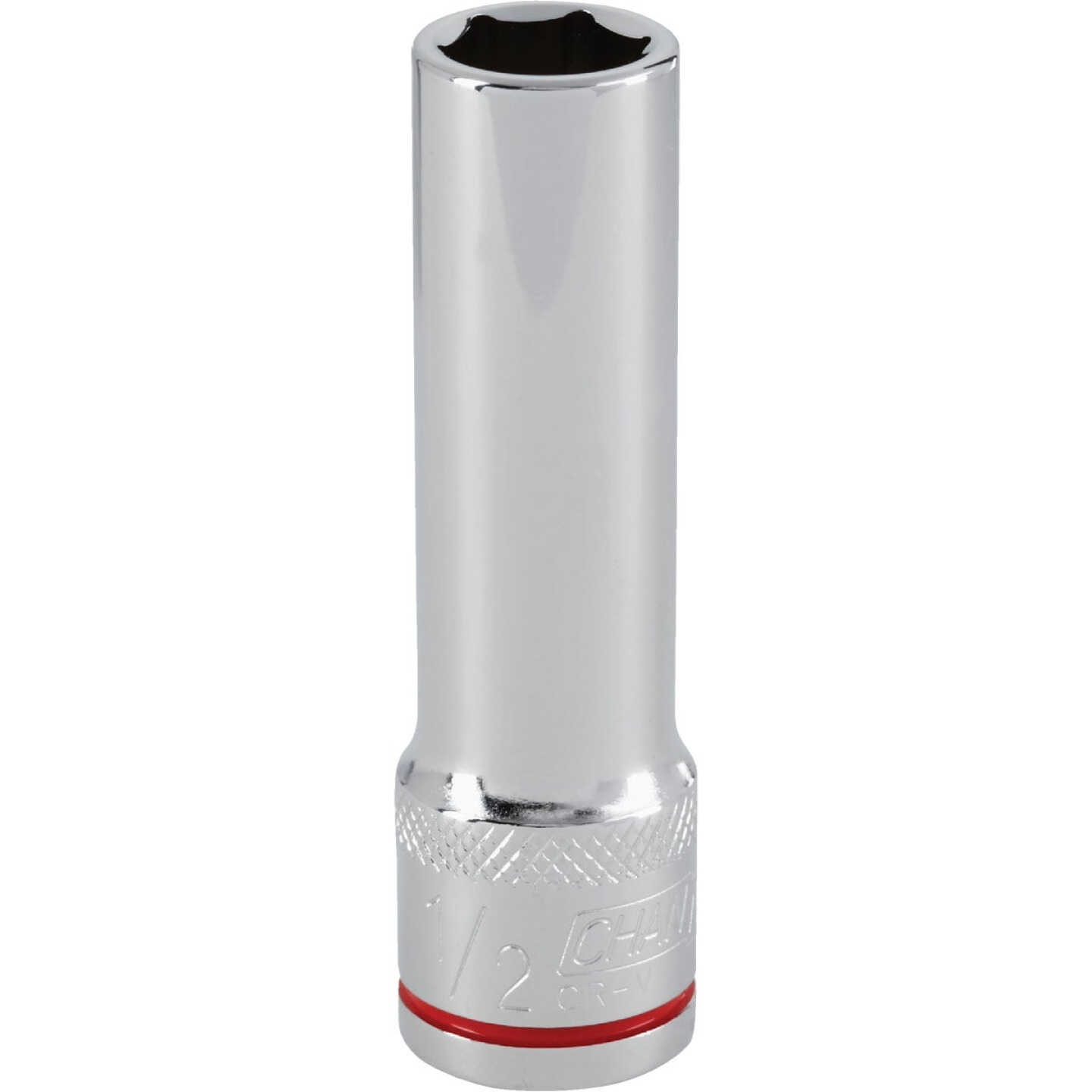 Channellock 1/2 In. Drive 1/2 In. 6-Point Deep Standard Socket Image 1