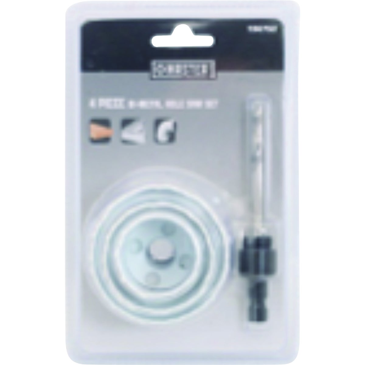 Master Mechanic Bi-Metal Hole Saw Set (4-Piece)