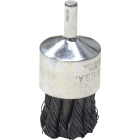 Weiler Vortec 1 In. Professional Shank-Mounted Drill-Mounted Wire Brush Image 1