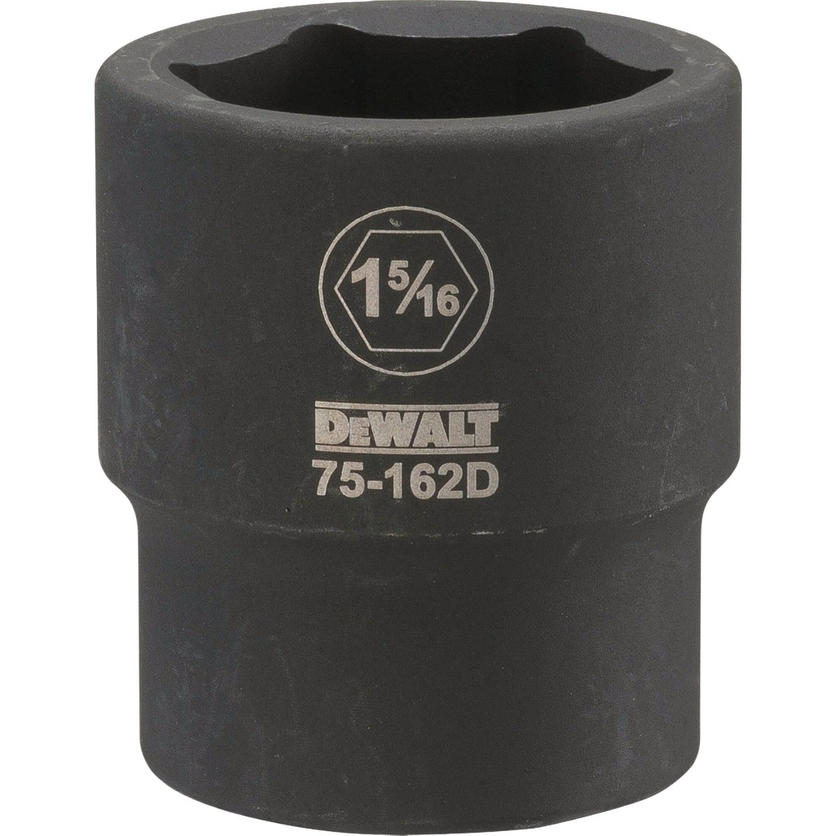DEWALT 3/4 In. Drive 1-5/16 In. 6-Point Deep Standard Impact Socket Image 1