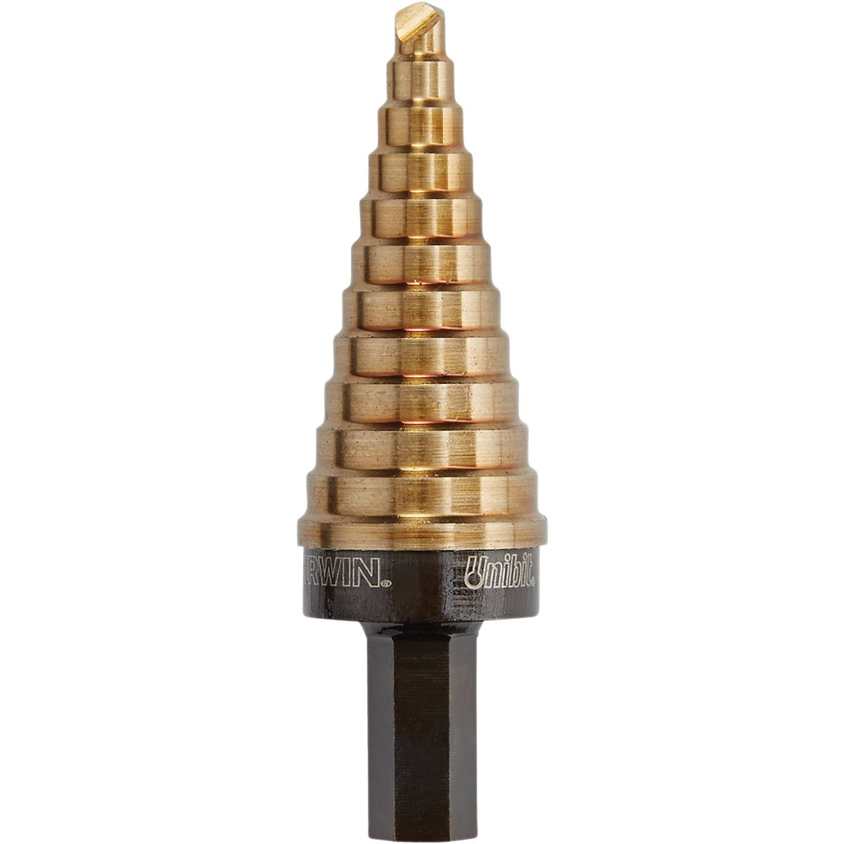 Irwin Unibit 3/16 In. - 7/8 In. #4 Step Drill Bit, 12 Steps Image 1