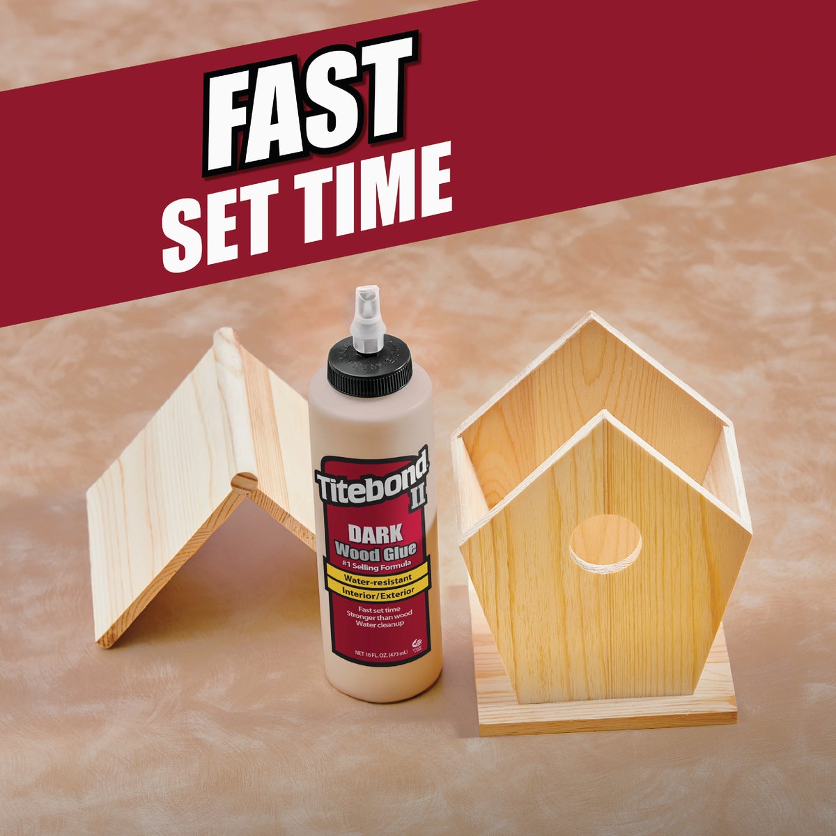 Titebond II 8 Oz. Dark Wood Glue Image 3