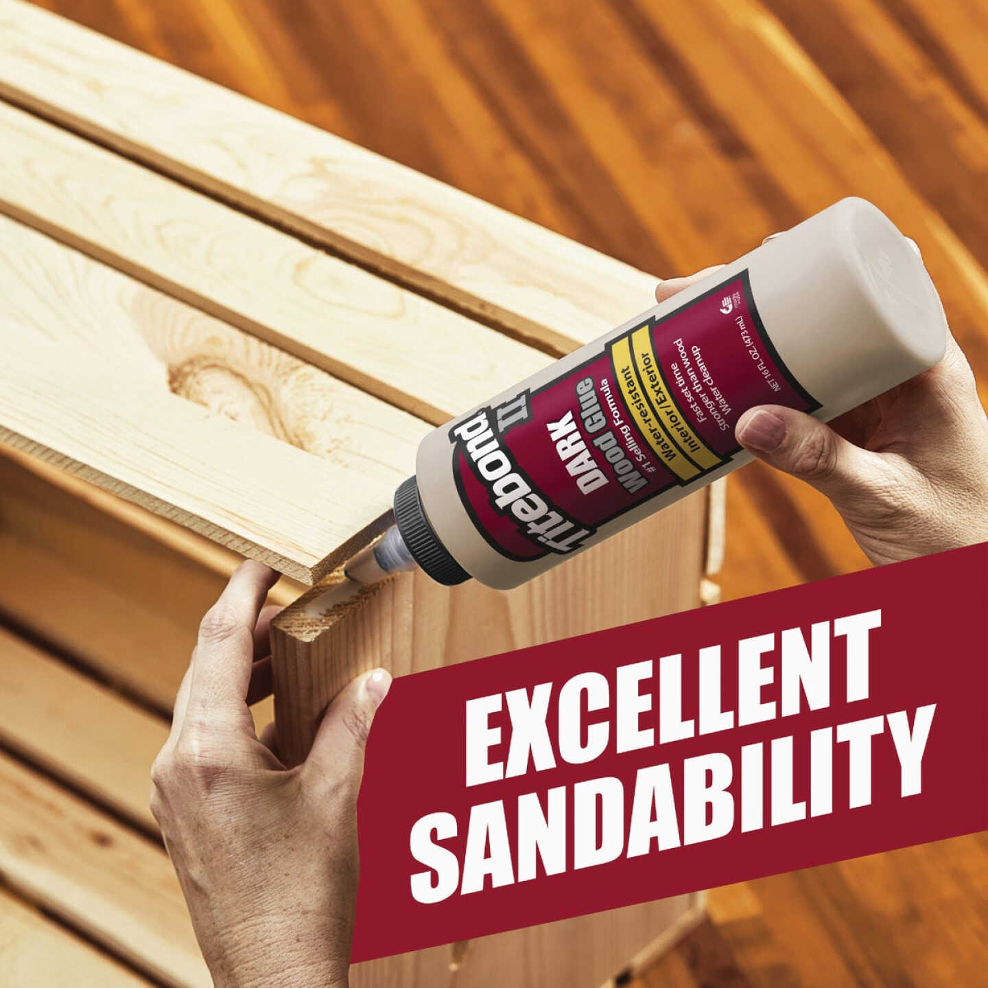 Titebond II 16 Oz. Dark Wood Glue Image 2