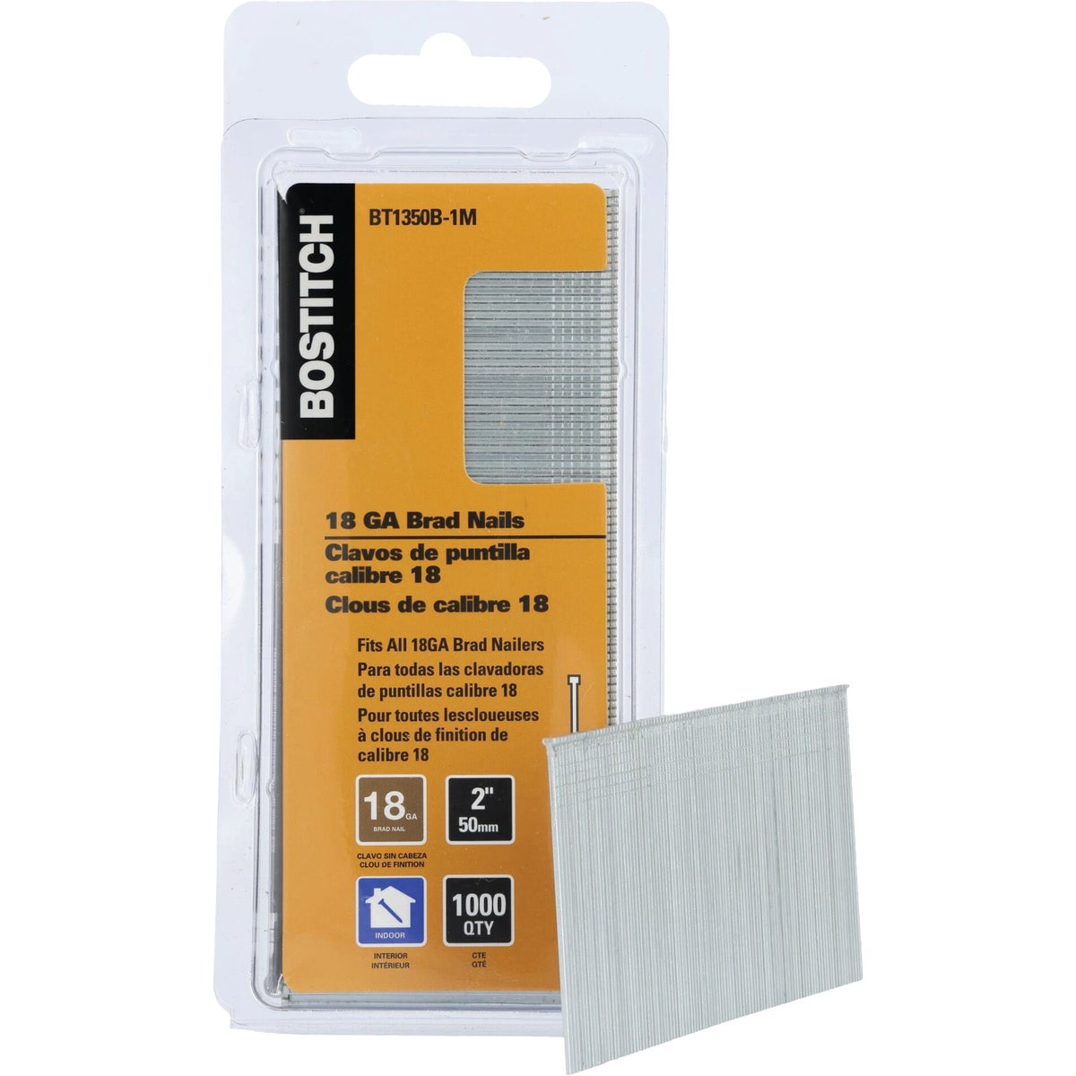 Bostitch 2 In. 18 ga Collated Brad Nails (1000-Count) Image 1