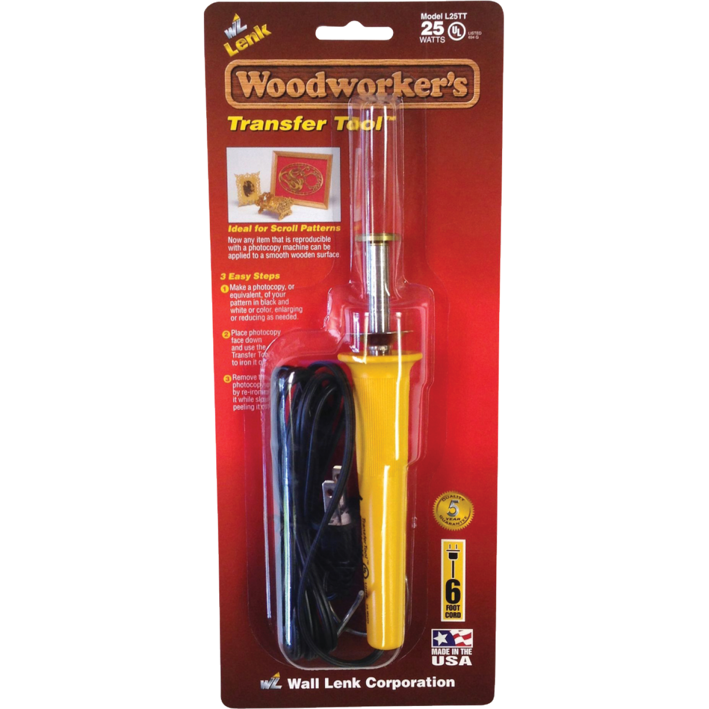 Wall Lenk Woodworker's 25W Transfer Tool Image 1
