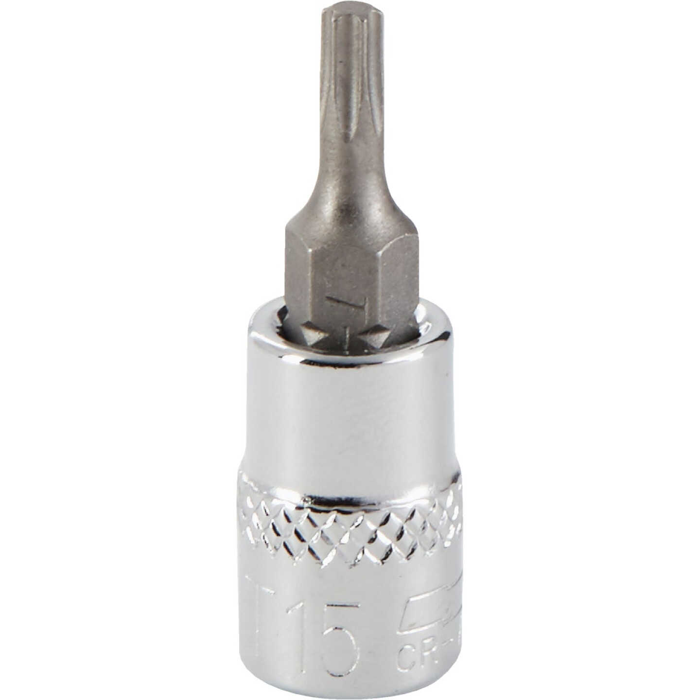 Channellock 1/4 In. Drive T15 6-Point Torx Bit Socket Image 1