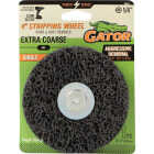 Gator 4 In. Extra Coarse Grit Stripping Wheel Image 1