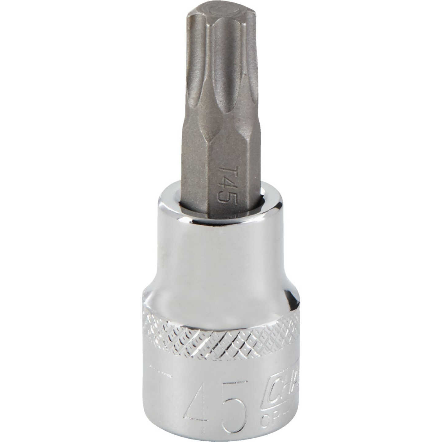 Channellock 3/8 In. Drive T45 6-Point Torx Bit Socket Image 1