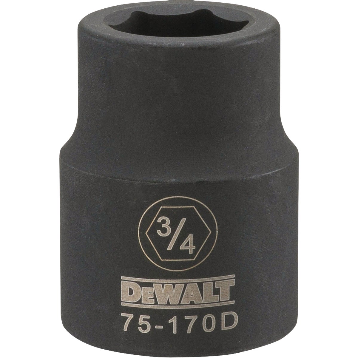 DEWALT 3/4 In. Drive 3/4 In. 6-Point Deep Standard Impact Socket Image 1