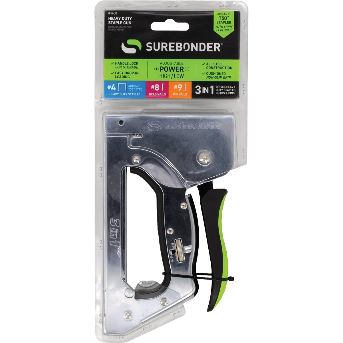 Surebonder 3-in-1 Heavy Duty Staple Gun Image 3