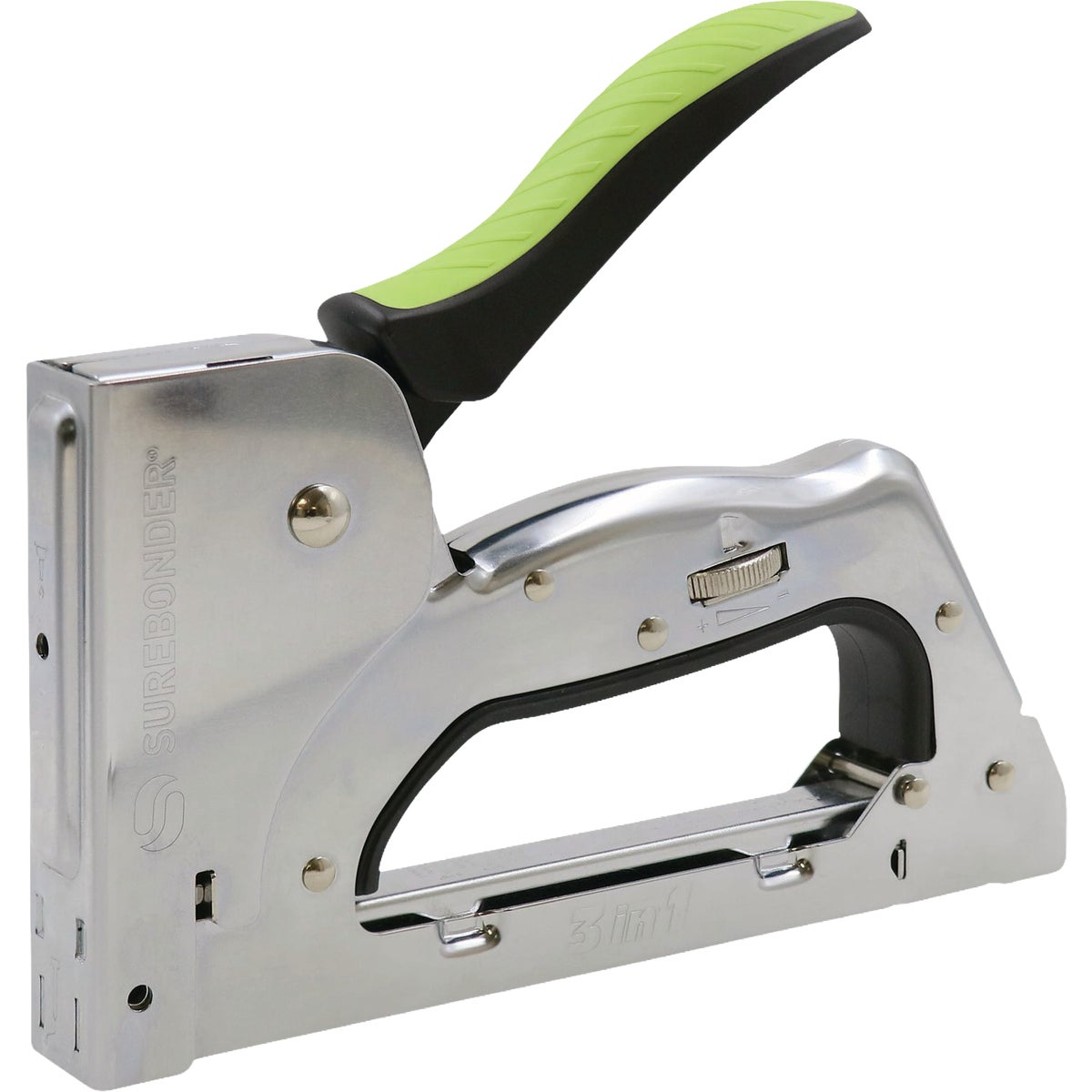 Surebonder 3-in-1 Heavy Duty Staple Gun Image 1