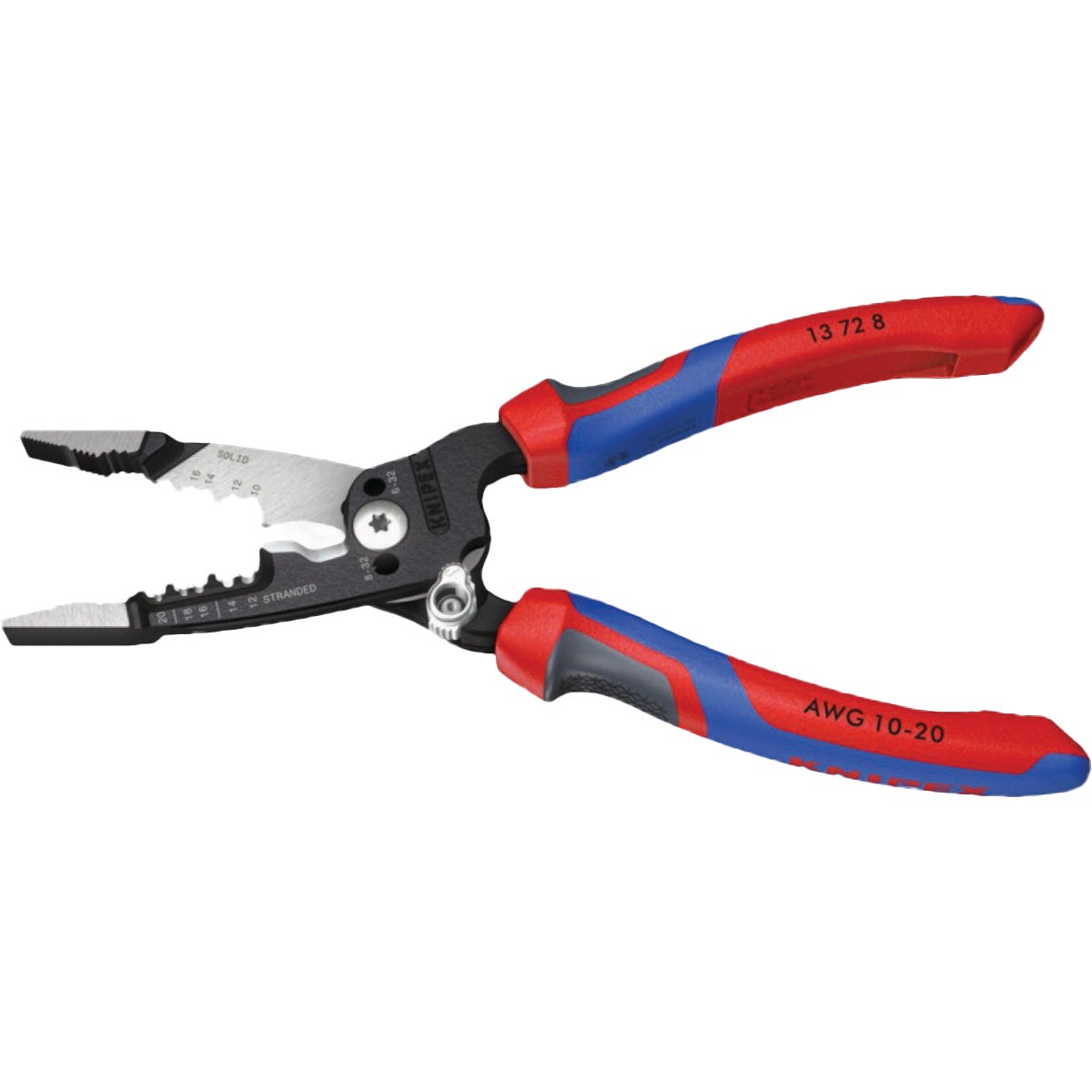 Knipex 8 In. 10 AWG to 20 AWG Forged Wire Stripper Image 2