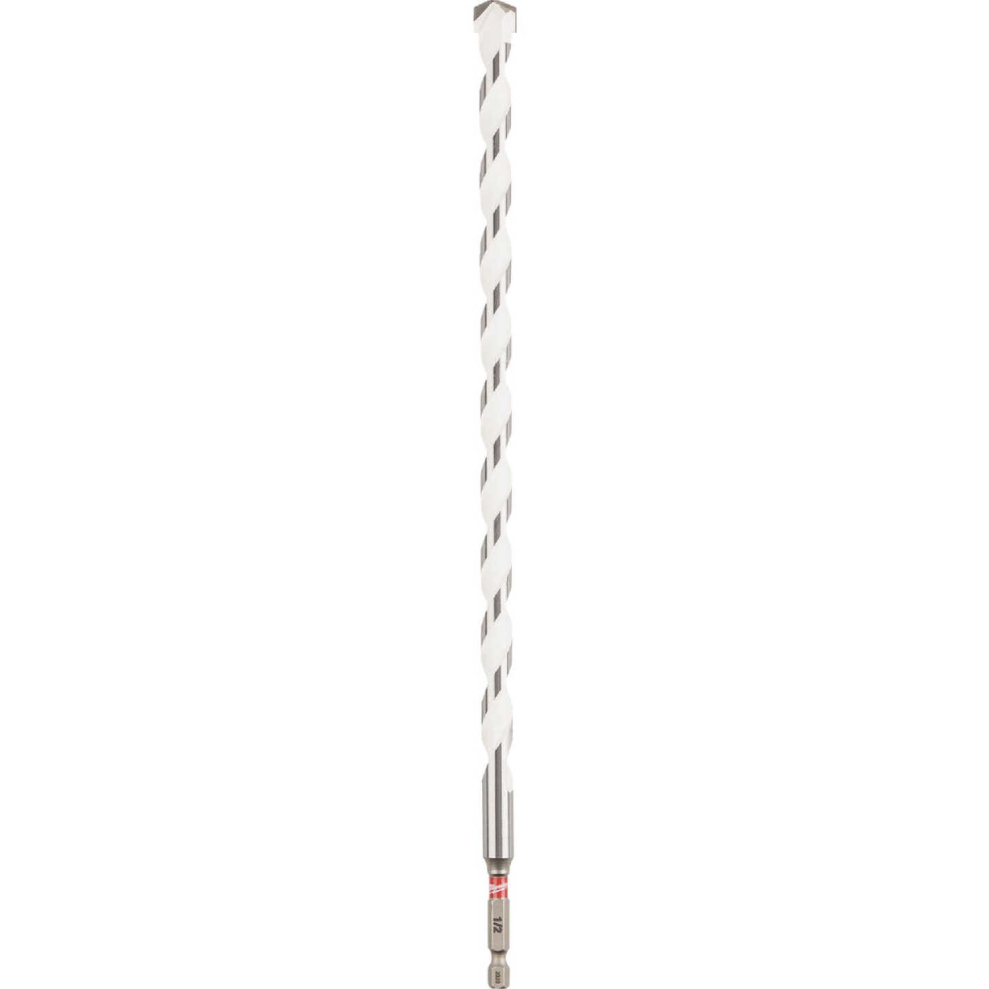 Milwaukee SHOCKWAVE 1/2 In. x 12 In. Impact Duty Carbide Multi-Material Hex Shank Drill Bit Image 8