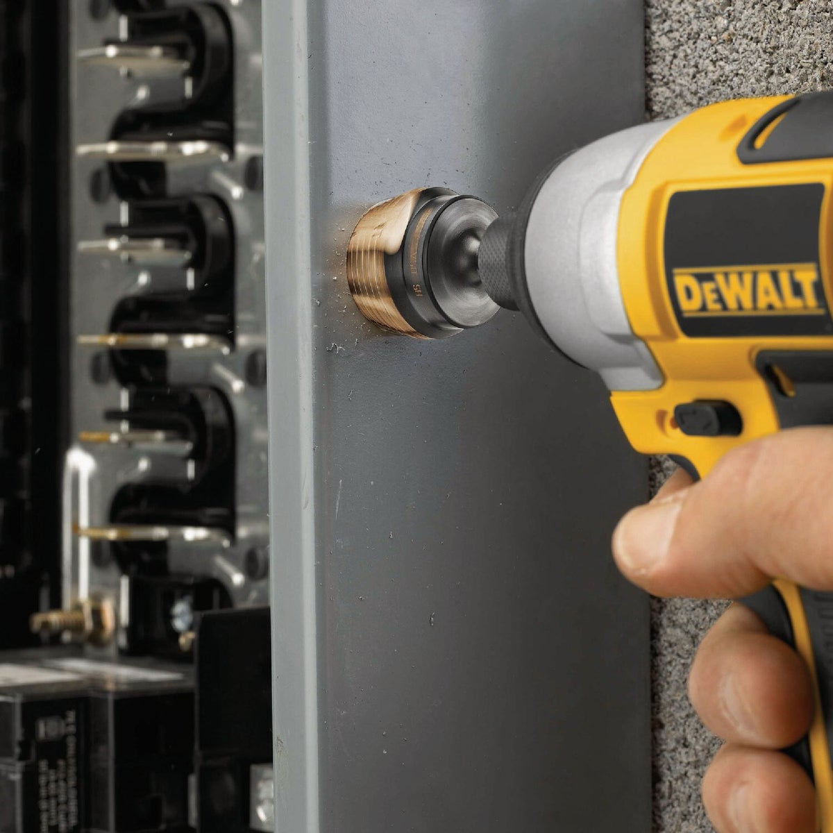 DEWALT  7/8 In. - 1-1/8 In. Impact Ready Step Drill Bit Image 2