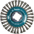 Makita X-LOCK 4-1/2 In. Stringer Bead Twist Carbon Steel Angle Grinder Wire Wheel Image 1