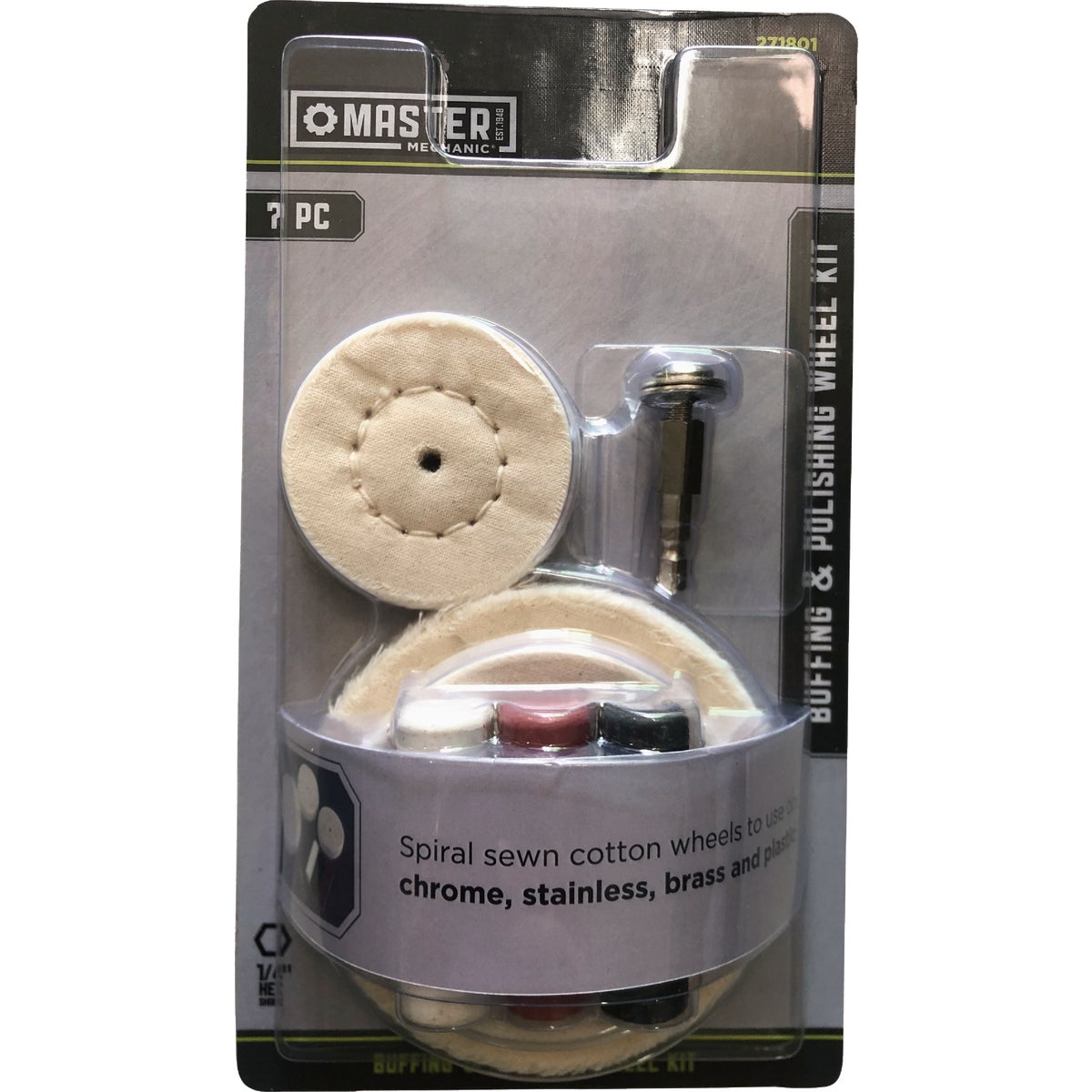 Master Mechanic Buffing & Polishing Kit (7-Piece) Image 1