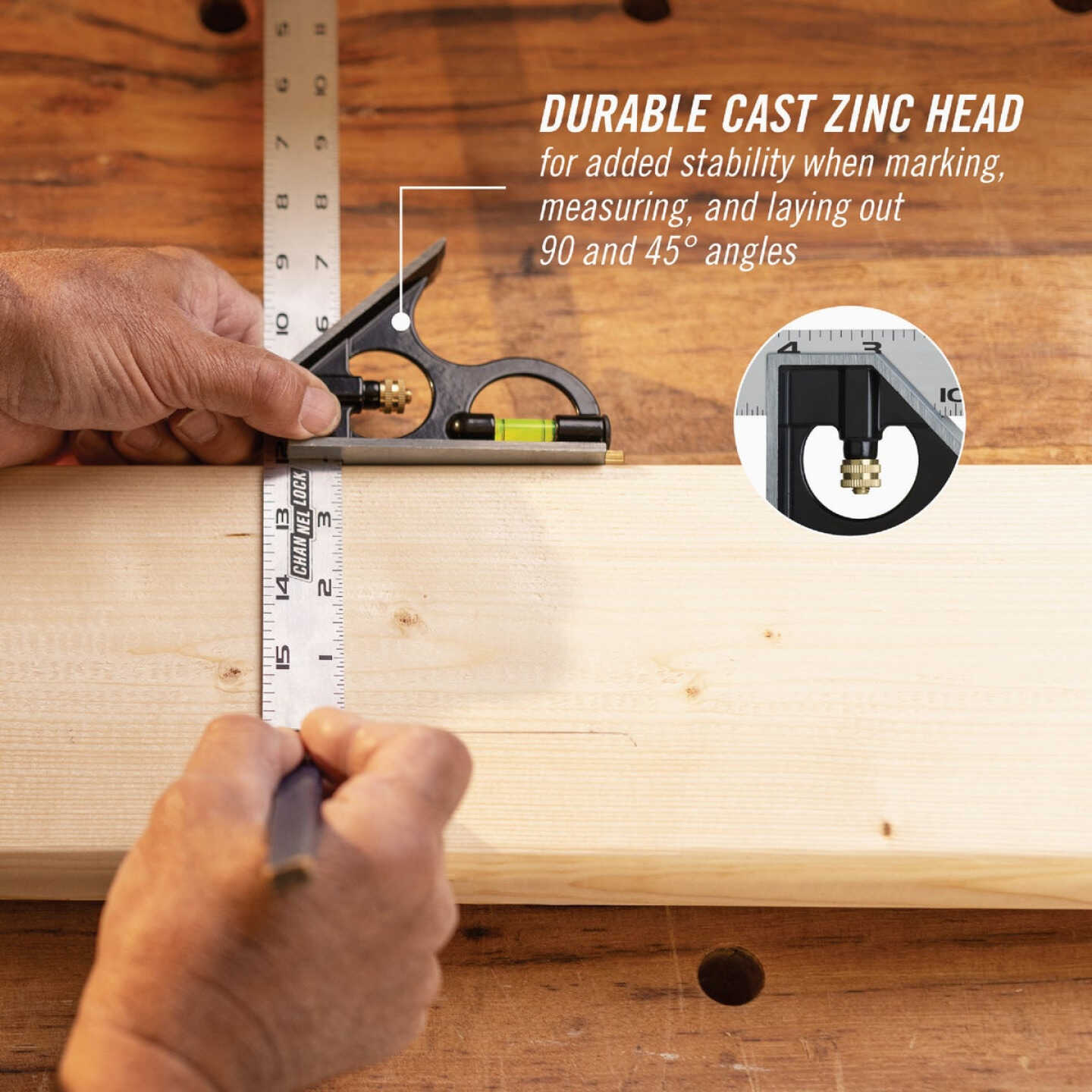 Channellock 16 In. Combination Square Image 3