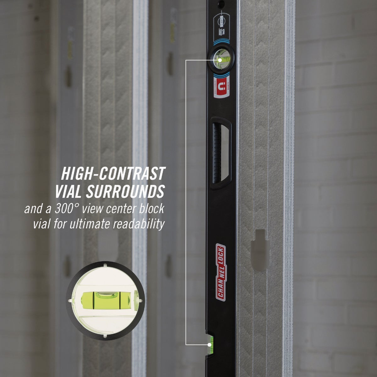 Channellock 48 In. Magnetic Box Beam Level Image 5
