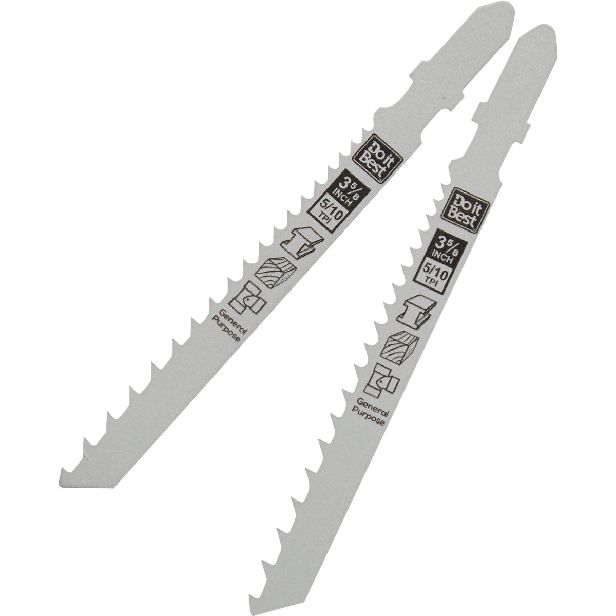 Do it Best 3-5/8 In. x 5/10 TPI T-Shank Jig Saw Blade for General Purpose (2-Pack) Image 2