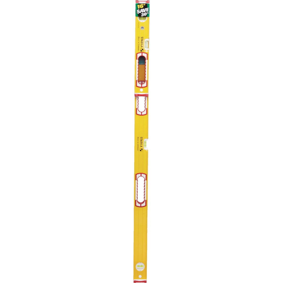 Stabila 48 In. and 16 In. Aluminum Box Level Set Image 2