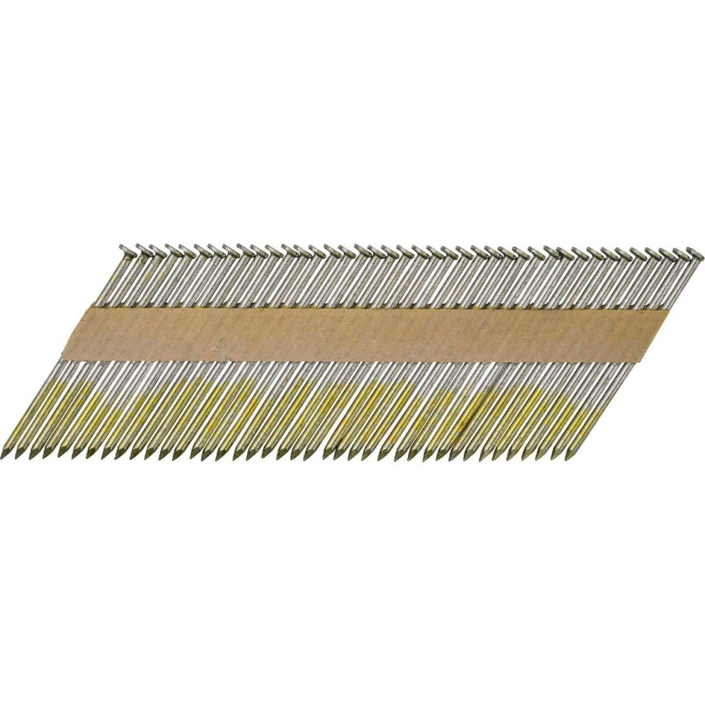 Pro-Fit 3 In. x 0.120 In. 30 Degree Paper Tape Smooth Shank Round Head Hot Dipped Galvanized Framing Stick Nails (2500 Ct.) Image 1