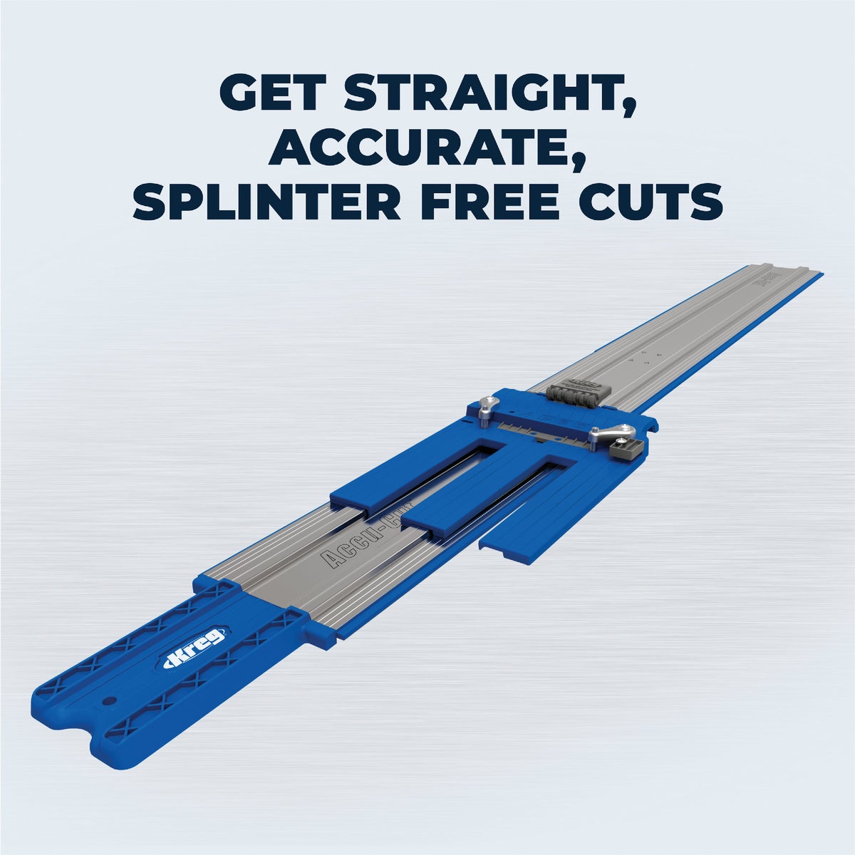 Kreg Accu-Cut 50 In. Aluminum Circular Saw Track Guide Image 3