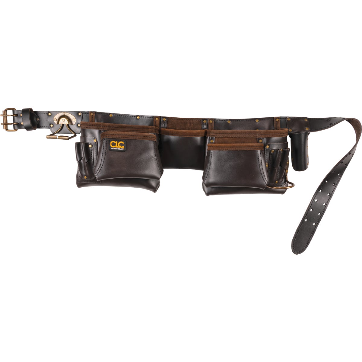 CLC 12-Pocket Leather Construction Carpenter Apron