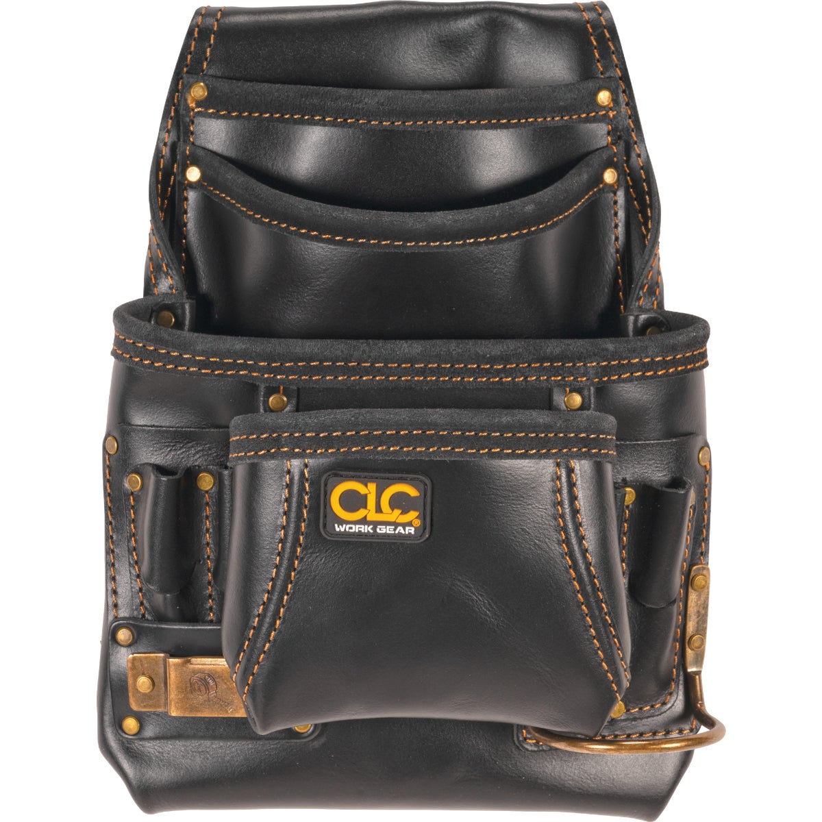 CLC 10-Pocket Leather Carpenter's Nail & Tool Bag
