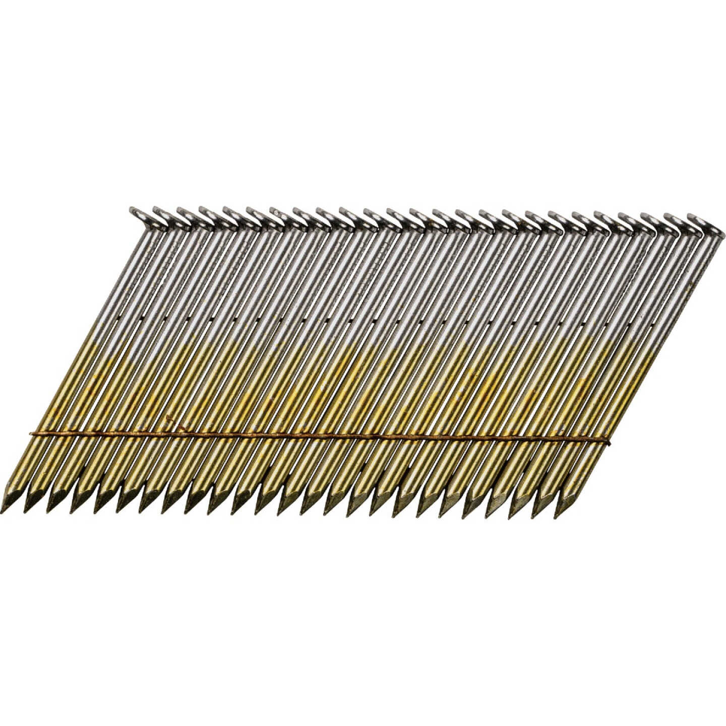 Pro-Fit 2 In. x 0.113 In. 28 Degree Wire Strip Smooth Shank Round Head Brite Framing Stick Nails (2000 Ct.) Image 1