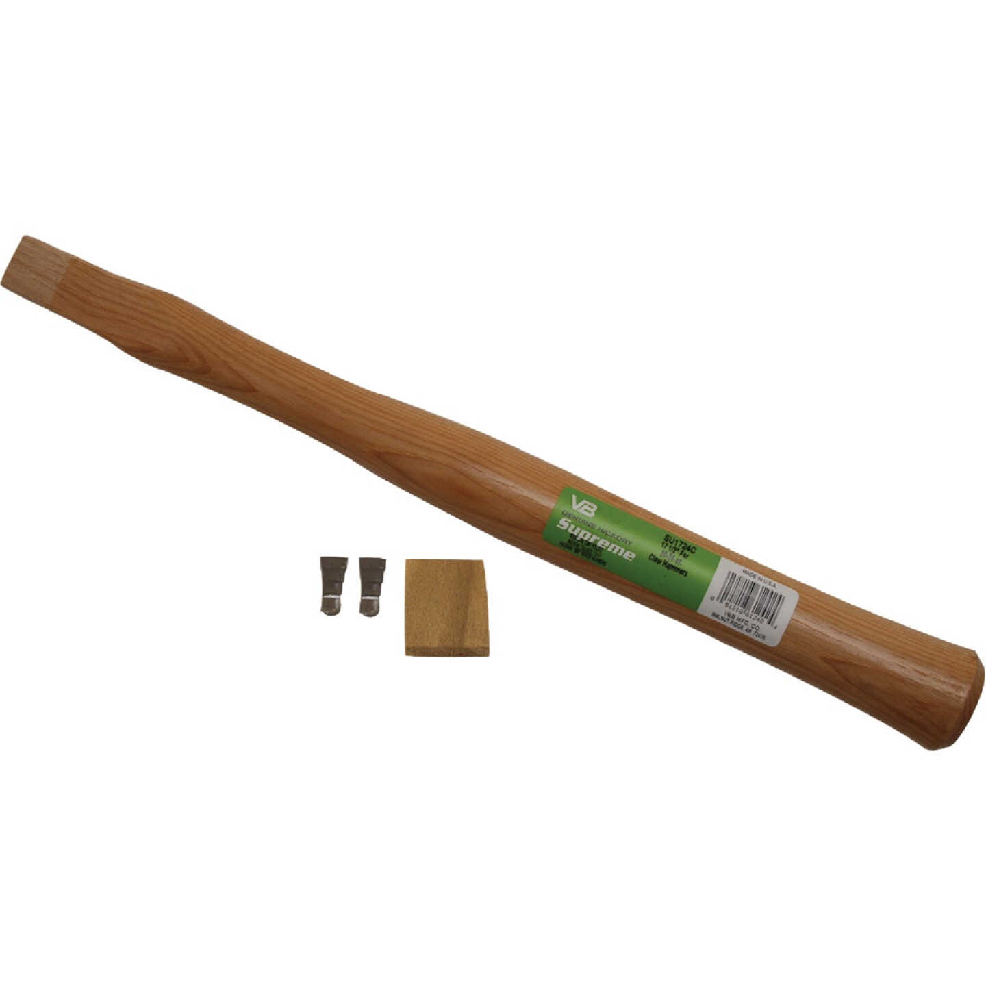 Vaughan 18 In. Straight Hickory Framing Hammer Handle Image 1