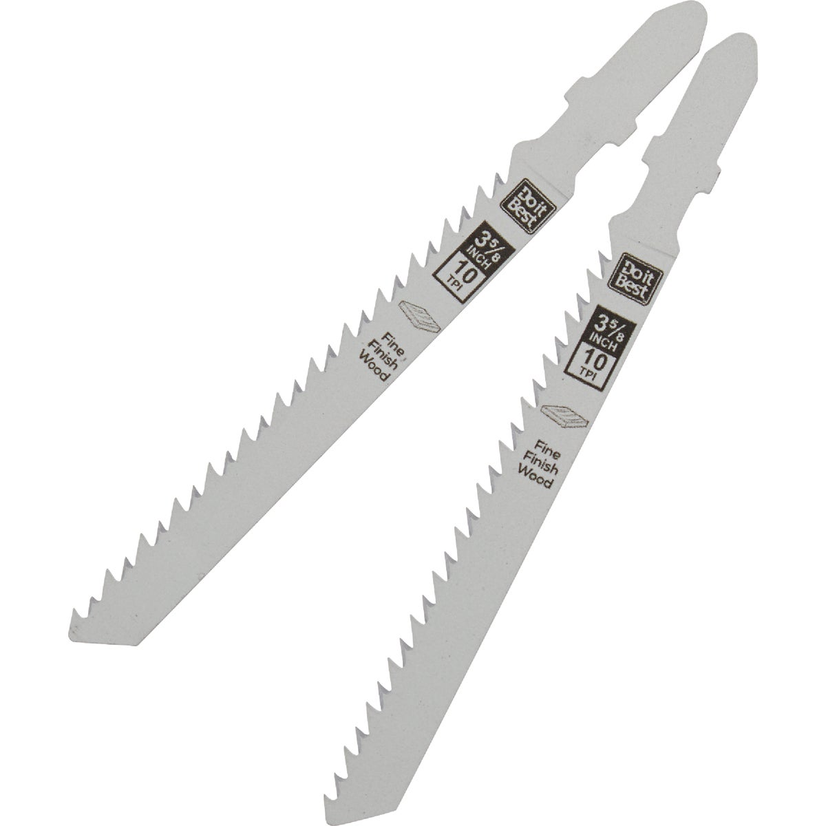 Do it Best 3-5/8 In. x 10 TPI T-Shank Jig Saw Blade for Fine Finish Wood (2-Pack) Image 2