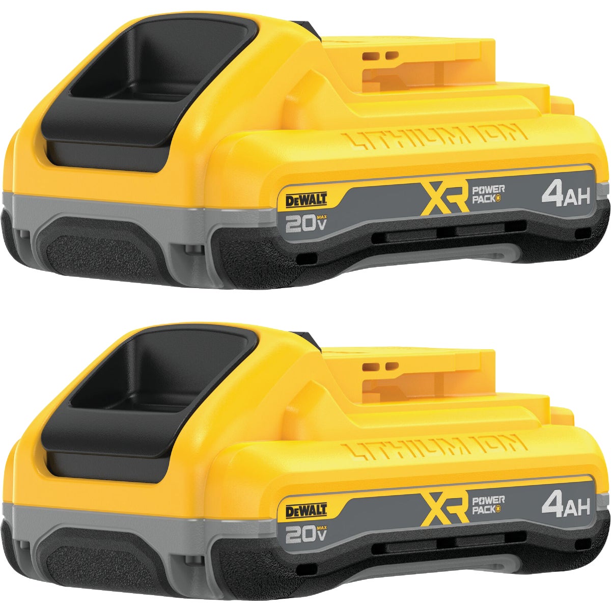 DEWALT 20V MAX XR POWERPACK 4.0 Ah Battery Pack (2-Pack)