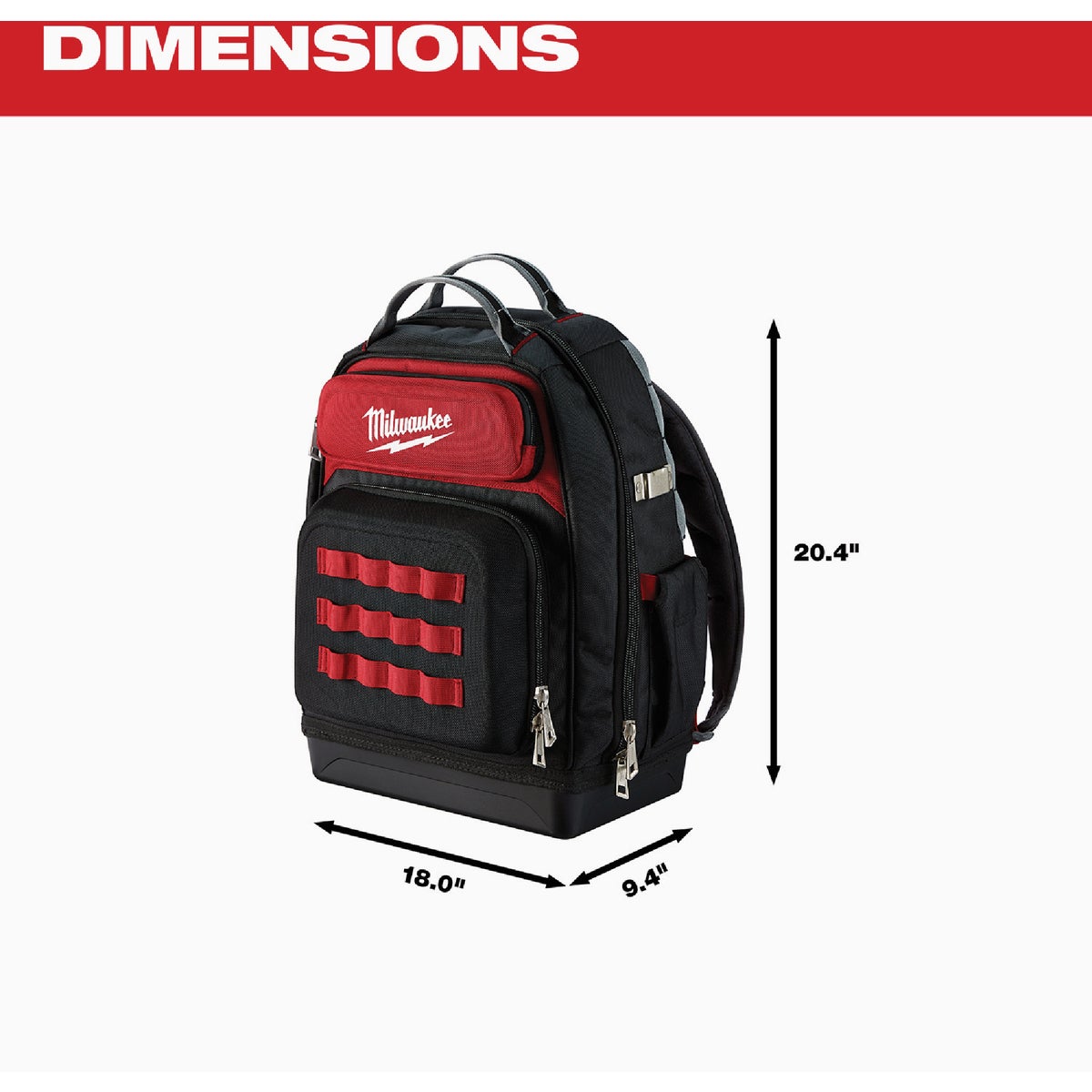 Milwaukee Ultimate Jobsite Backpack Image 3