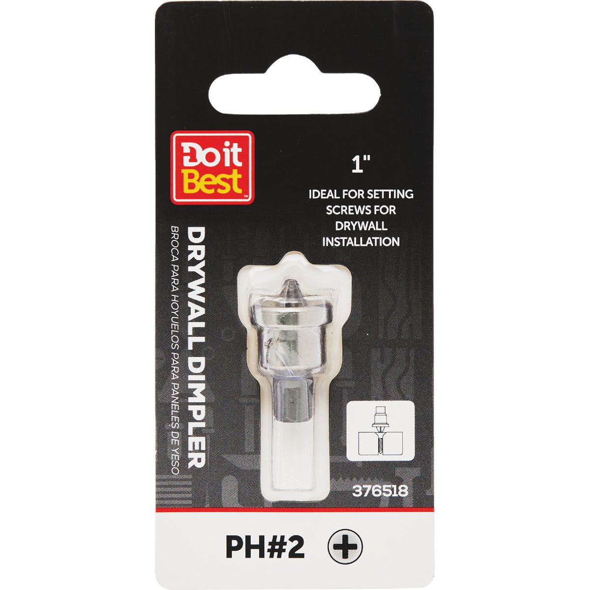 Do it Best #2 1/4 In. Drywall Dimpler Screw Setter Image 1