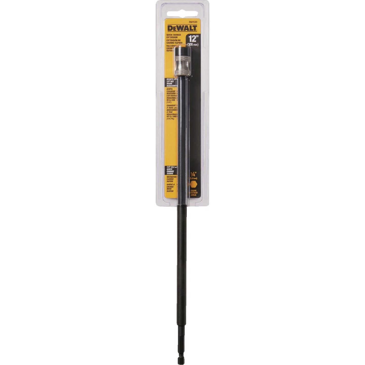 DeWalt 12 In. Carbon Steel Spade Bit Extension Image 2