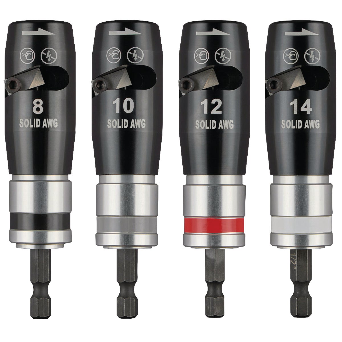 Milwaukee Solid Wire Stripper Set (4-Piece) Image 9