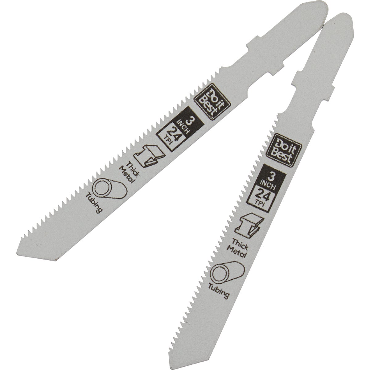 Do it Best 3 In. x 24 TPI T-Shank Jig Saw Blade for Metal (2-Pack) Image 2
