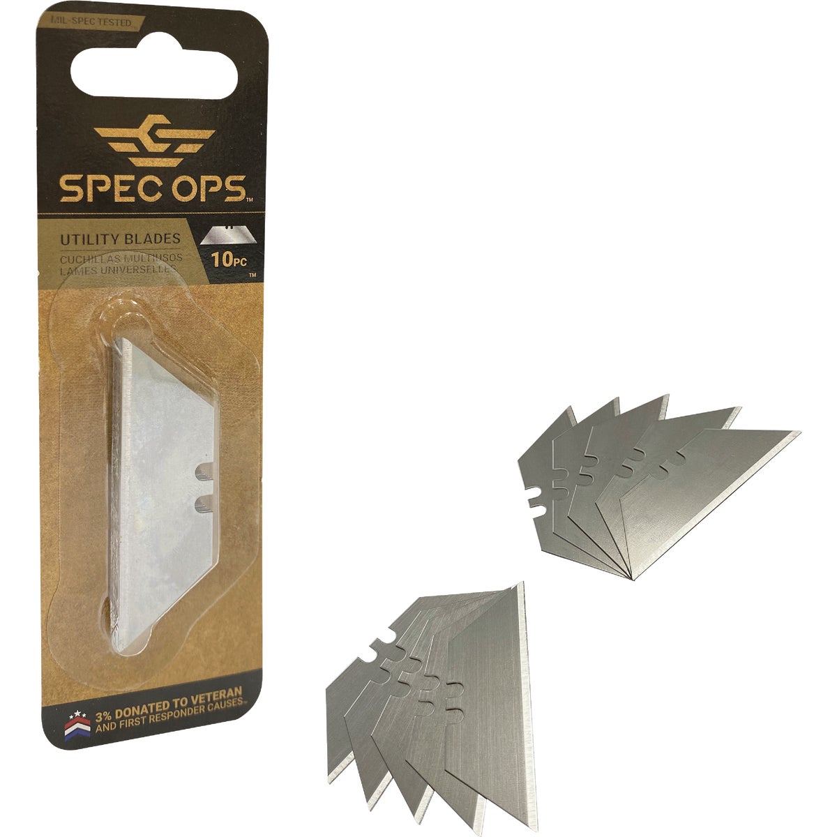 Spec Ops Safety Knife Blade Replacement (10-Pack)