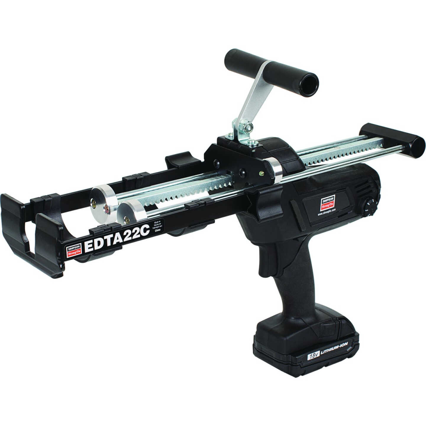 Simpson Strong-Tie 22 Oz. Cartridge Epoxy Dispensing Tool Kit with (2) 18V Batteries & Charger Image 1