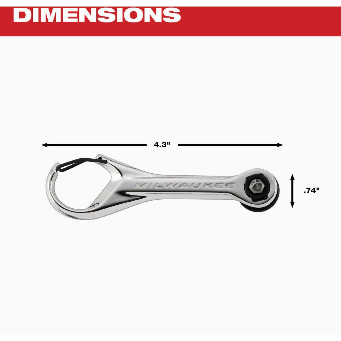 Milwaukee 7-in-1 Multi-Bit Mini Ratchet Image 5