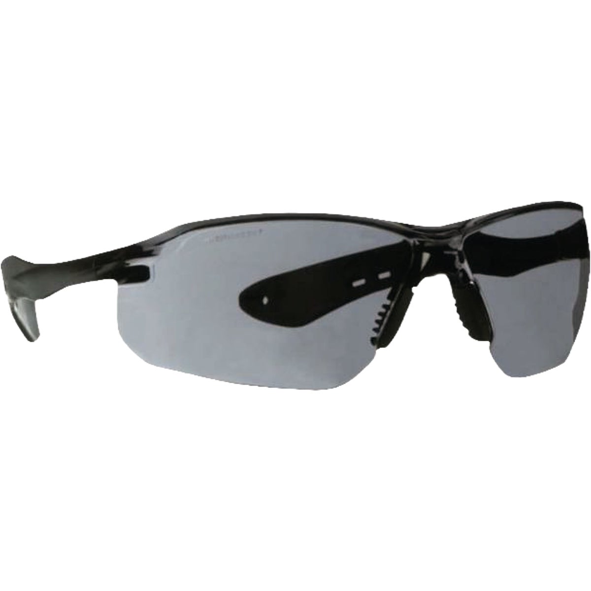 3M Black/Red Frame Flat Temple Safety Glasses with Anti-Scratch Gray Lenses Image 5
